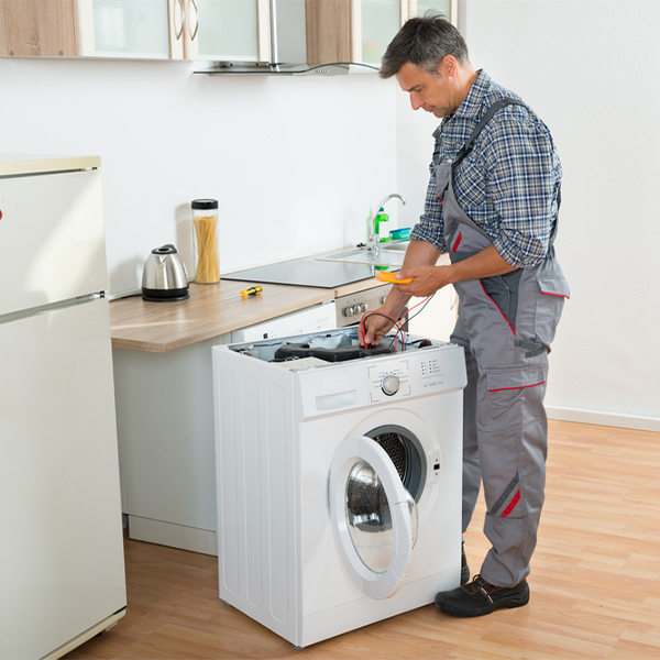 can you walk me through the steps of troubleshooting my washer issue in Claypool